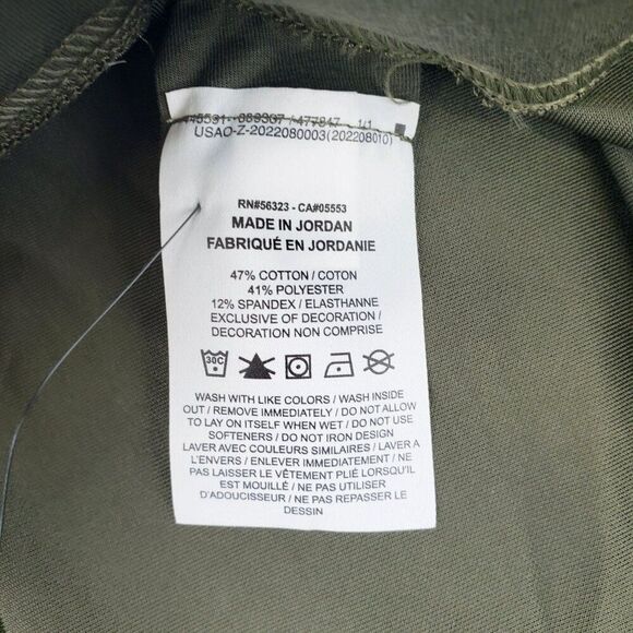 Nike Women's Size 3X Olive/White Graphic HW Leggings FB3097-325 NWT - Picture 11 of 11